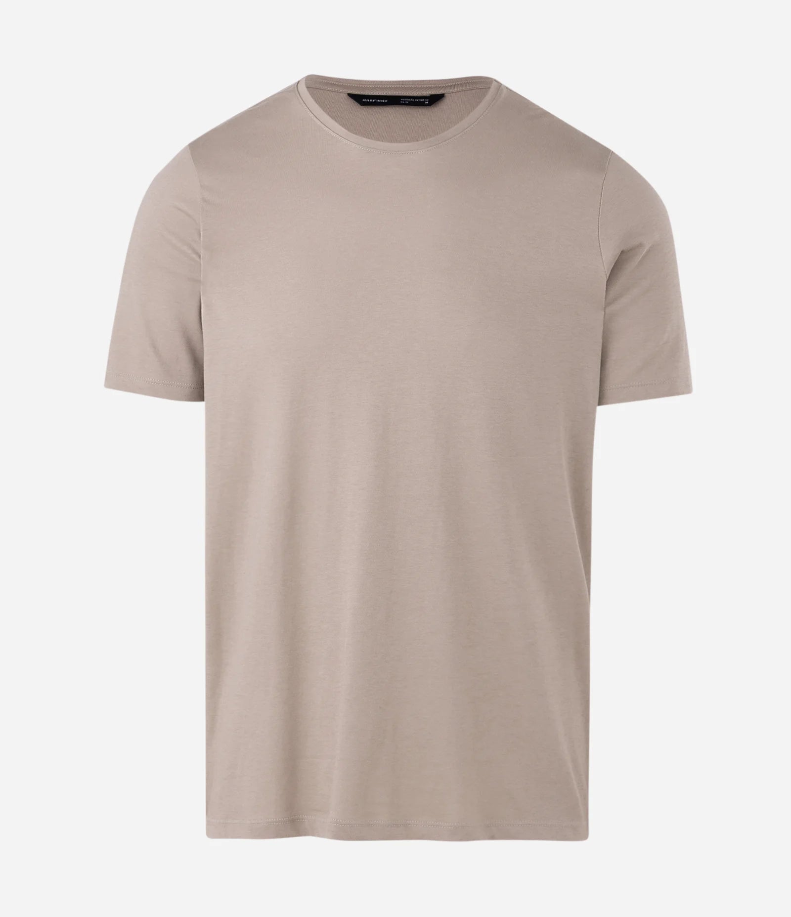 Premium Peruvian Cotton Slim-Fit T-Shirt – Stone Beige