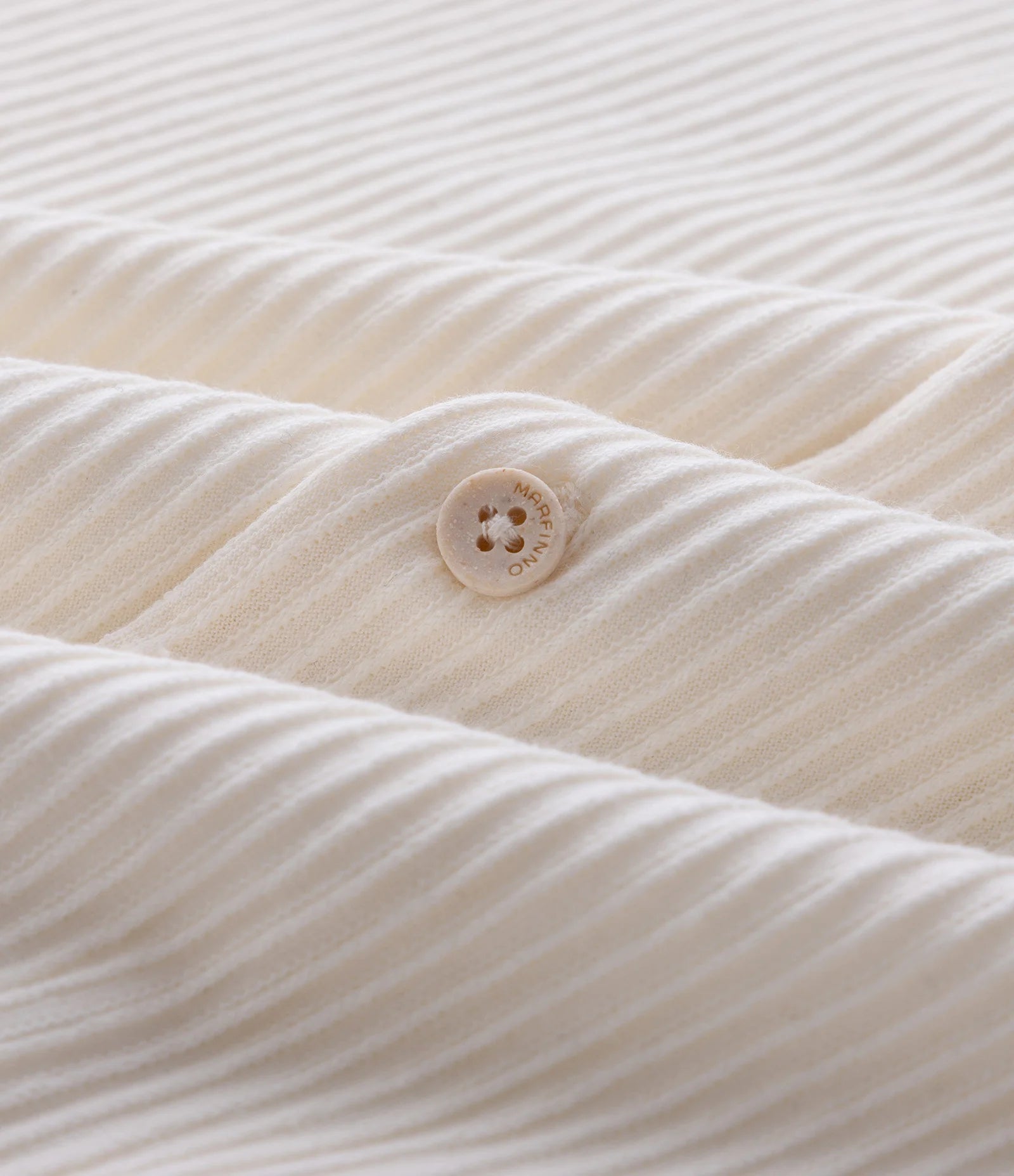 Textured Bowling Collar Shirt – Off White