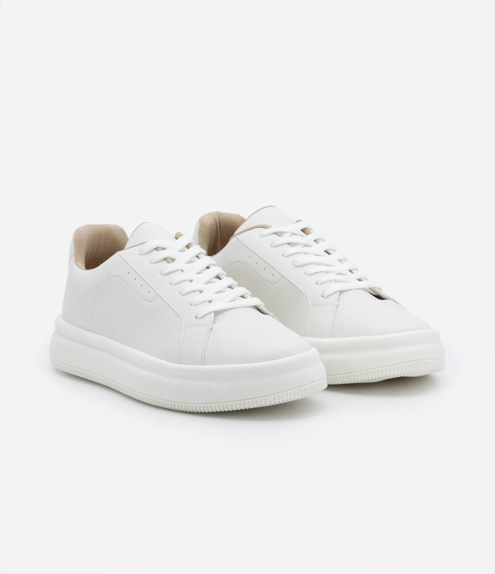 Bold Sole Casual Trainers – White