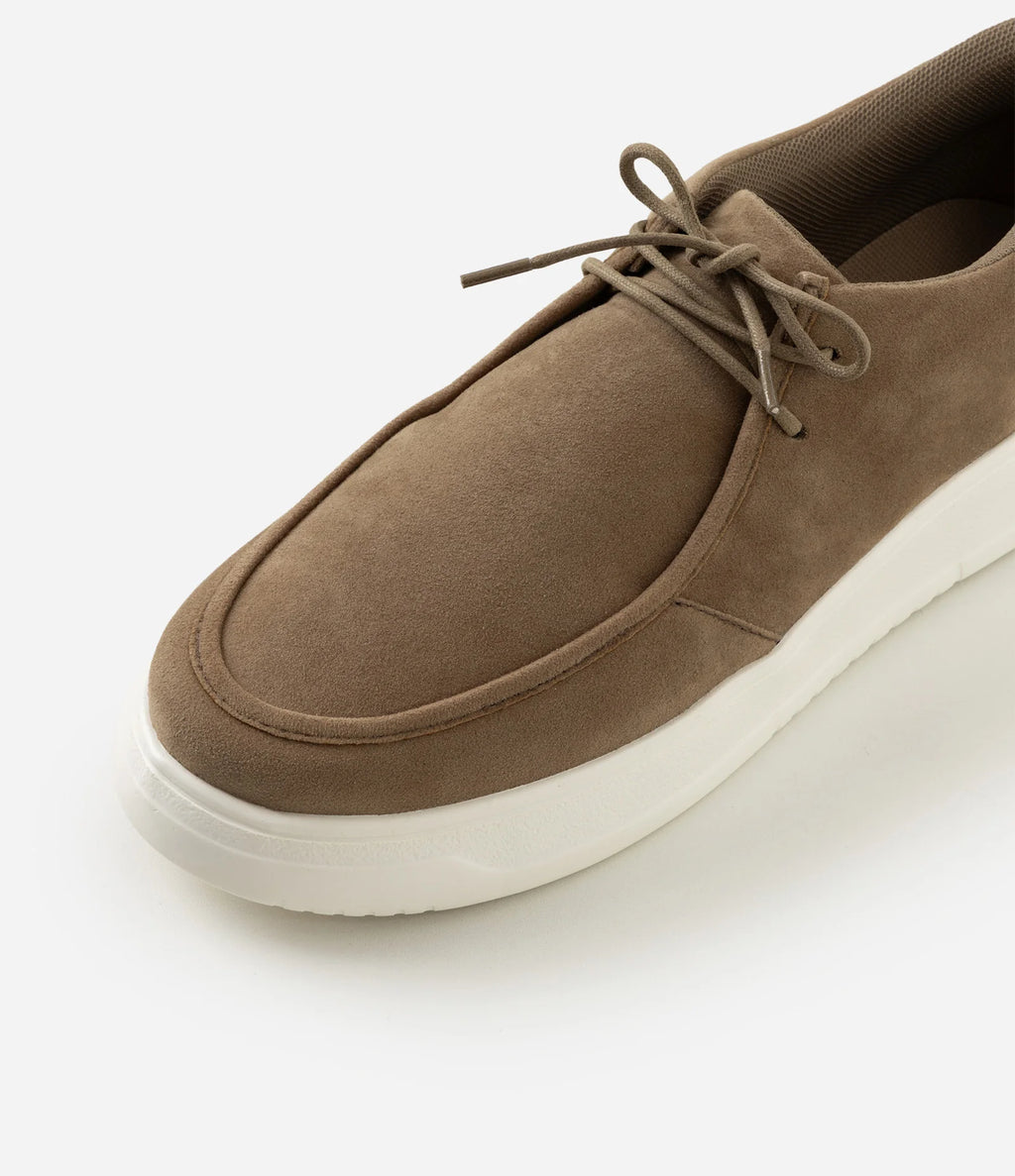 Classic Moc Toe Casual Shoes – Sand